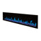 Modern Flames Orion Slim 100" Heliovision Single-Sided Fireplace [OR100-SLIM] SAKSBY - Front Left View