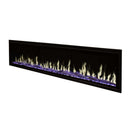Modern Flames Orion Slim 100" Heliovision Single-Sided Fireplace [OR100-SLIM] SAKSBY - Front Left View