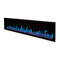 Modern Flames Orion Slim 76" Heliovision Single-Sided Electric Fireplace [OR76-SLIM] SAKSBY - Flames View