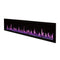 Modern Flames Orion Slim 76" Heliovision Single-Sided Electric Fireplace [OR76-SLIM] SAKSBY - Flames View