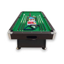 8FT Modern Green Felt Billiard Pool Table With Automatic Ball Return And Accessories (SAK24870) - Saksby Wholesale - Full Set Accessories View