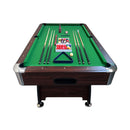 8FT Modern Green Felt Billiard Pool Table With Automatic Ball Return And Accessories (SAK24870) - Saksby Wholesale - Top View