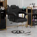 Modern Reclining Barber Chair With Adjustable Headrest And Hydraulic Pump (SAK62751) - Saksby Wholesale - Lifestyle IMage