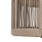Modern Rustic Coffee Table & Side Table With Woven Rope Design (SAK56739) - Saksby Wholesale - Details