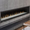 Montigo Delray Full-Load Basic Direct-Vent Linear Natural Gas Fireplace with Remote-Controlled Fans (SAK56384) SAKSBY - Front-Right View