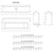Montigo Distinction 48" Single Sided Linear Direct Vent Gas Fireplace [D4815NI-2] (SAK48267) SAKSBY - Dimensions View
