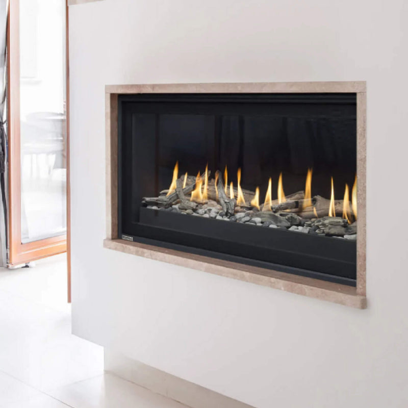 Montigo Phenom P52DF 40K BTU Full Load Direct Vent Gas Fireplace [P52DFNI-2] (SAK76014) SAKSBY - Left View