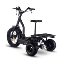 MotoTec 48V 1200W Electric Trike Three Wheel Scooter (SAK86025) - Saksby Wholesale - Back Left View