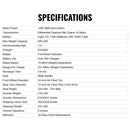 MotoTec 48V 1200W Electric Trike Three Wheel Scooter (SAK86025) - Saksby Wholesale - Specifications