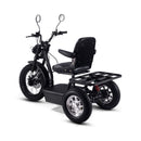 MotoTec 60V 1800W Electric Powered Trike Black Adult Three Wheel Scooter (SAK86025) - Saksby Wholesale - Back Left View