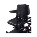 MotoTec 60V 1800W Electric Powered Trike Black Adult Three Wheel Scooter (SAK86025) - Saksby Wholesale - Seat Area View