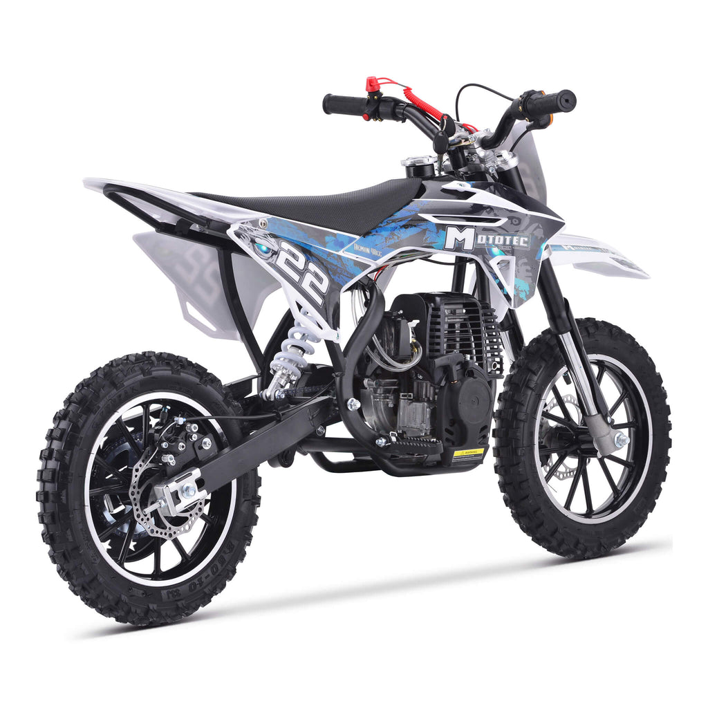 MotoTec Demon 40CC 4-Stroke Kids Gas Dirt Bike (SAK34729)