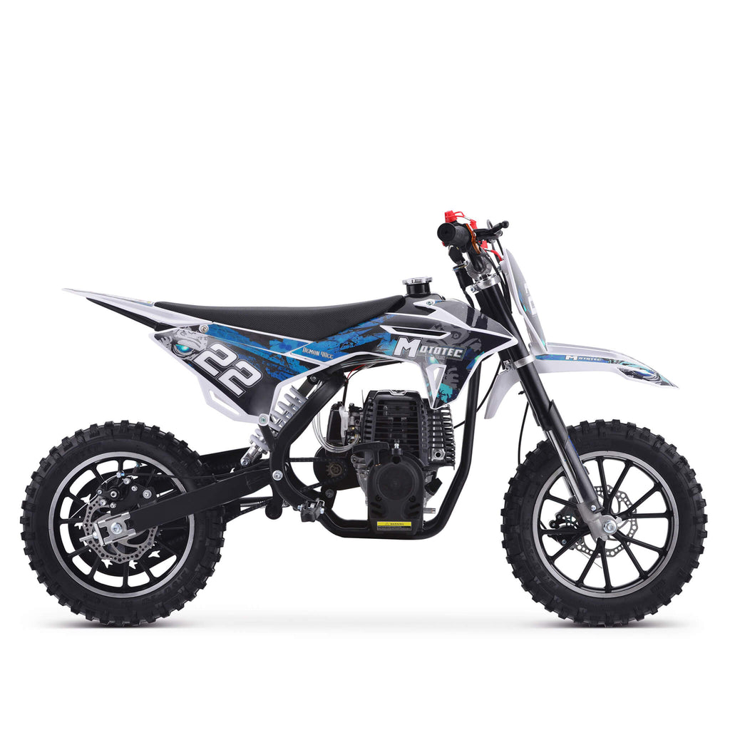 MotoTec Demon 40CC 4-Stroke Kids Gas Dirt Bike (SAK34729)