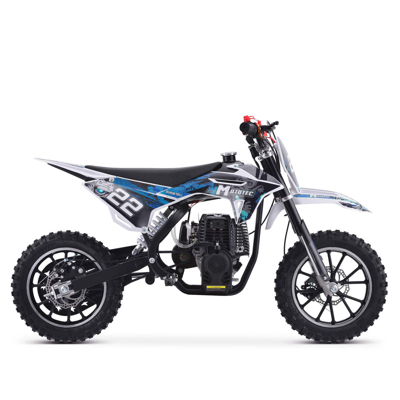 MotoTec Demon 40CC 4-Stroke Kids Gas Dirt Bike (SAK34729)