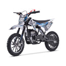 MotoTec Demon 40CC 4-Stroke Kids Gas Dirt Bike - Saksby Wholesale - Front Left View