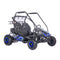 MotoTec Mud Monster XL 212cc 2-Seat Go Kart Blue (SAK27195) Saksby - Front Right Corner View
