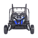 MotoTec Mud Monster XL 212cc 2-Seat Go Kart Blue (SAK27195) Saksby - Front View