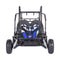 MotoTec Mud Monster XL 212cc 2-Seat Go Kart Blue (SAK27195) Saksby - Front View