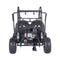 MotoTec Mud Monster XL 212cc 2-Seat Go Kart Blue (SAK27195) Saksby - Rear View