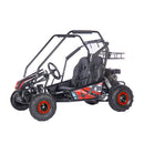 MotoTec Mud Monster XL 212cc 2-Seat Go Kart Red (SAK27195) Saksby - Front Left Corner View