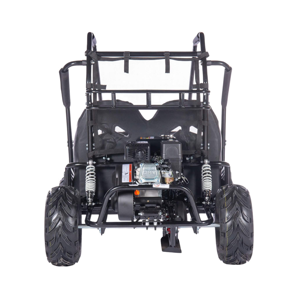 MotoTec Mud XL 212CC 2 Seat Go Kart With Full Suspension (SAK27195) - Saksby Wholesale - Back View