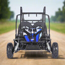 MotoTec Mud XL 212CC 2 Seat Go Kart With Full Suspension (SAK27195) - Saksby Wholesale -  Lifestyle Front View on Dirt Road