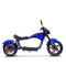 MotoTec Raven 60V/30AH 2500W Electric Moped Motorcycle Scooter For Adults, Blue (SAK98017)