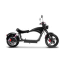 MotoTec Raven 60V/30AH 2500W Electric Moped Motorcycle Scooter Black - Saksby Wholesale - Side Right View