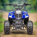 Mototec Rex 110CC 4-Stroke Mini Kids 4 Wheeler Gas ATV Quad, Blue (91352842)