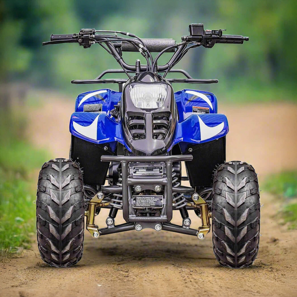 MotoTec Rex 110CC 4-Stroke Mini Kids 4 Wheeler Gas ATV Quad (SAK24197)