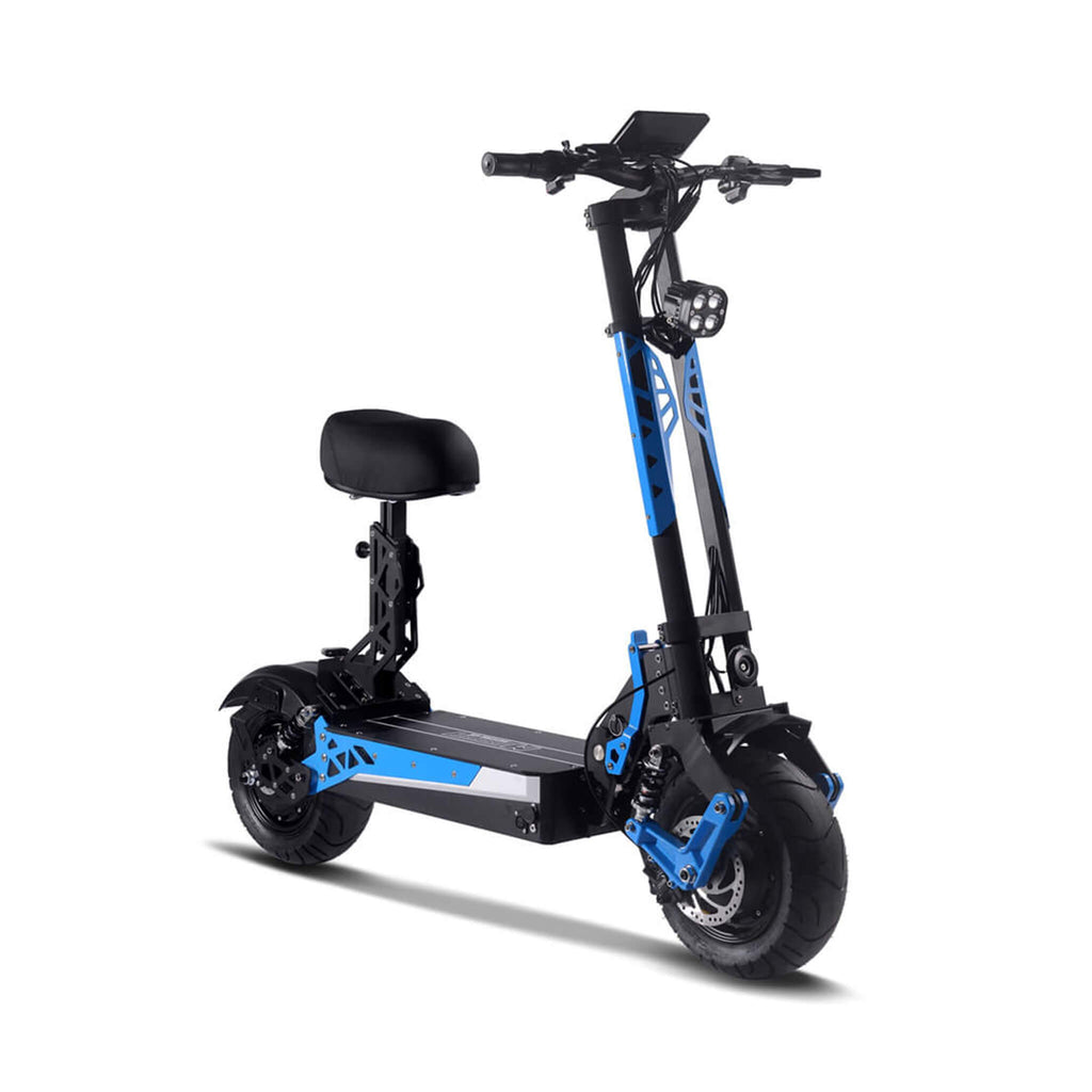 MotoTec Switchblade 60V/4000W Electric Lithium Scooter - Saksby Wholesale - Front Right View