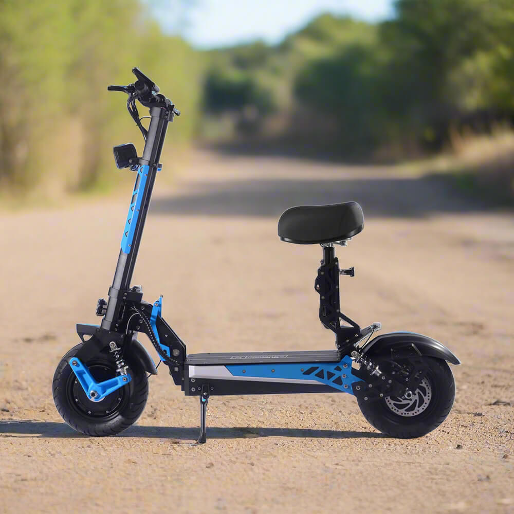 MotoTec Switchblade 60V/4000W Electric Lithium Scooter - Saksby Wholesale - Lifestyle