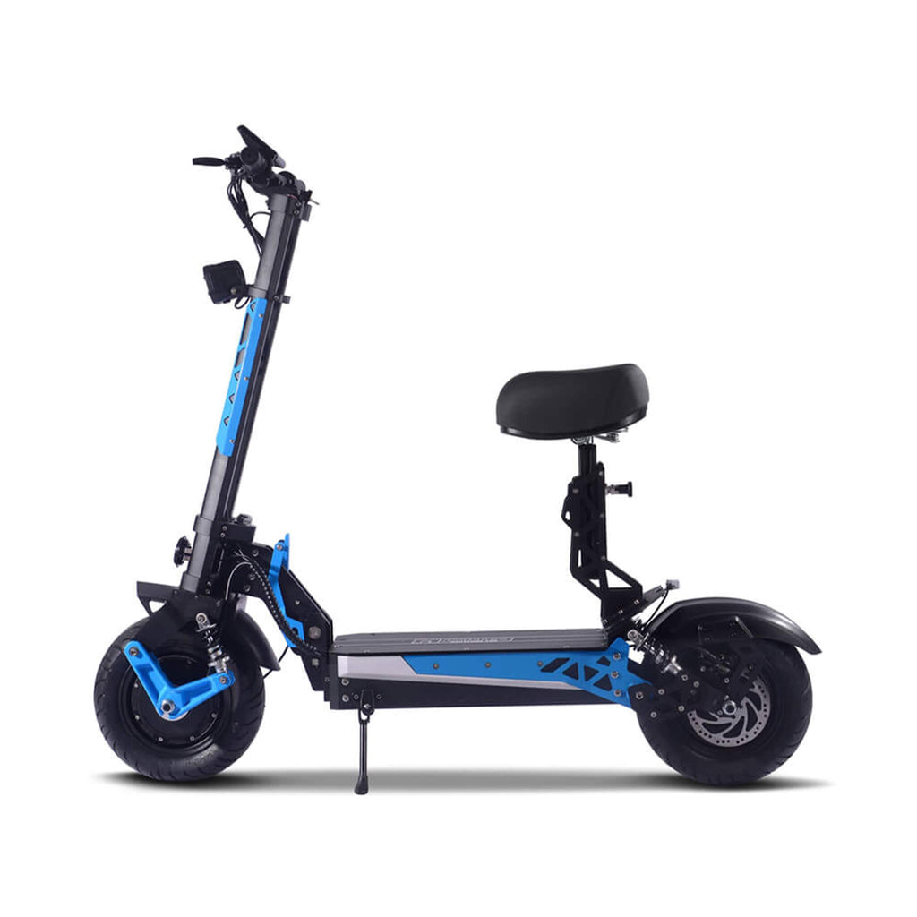 MotoTec Switchblade 60V/4000W Electric Lithium Scooter - Saksby Wholesale - Side Left View