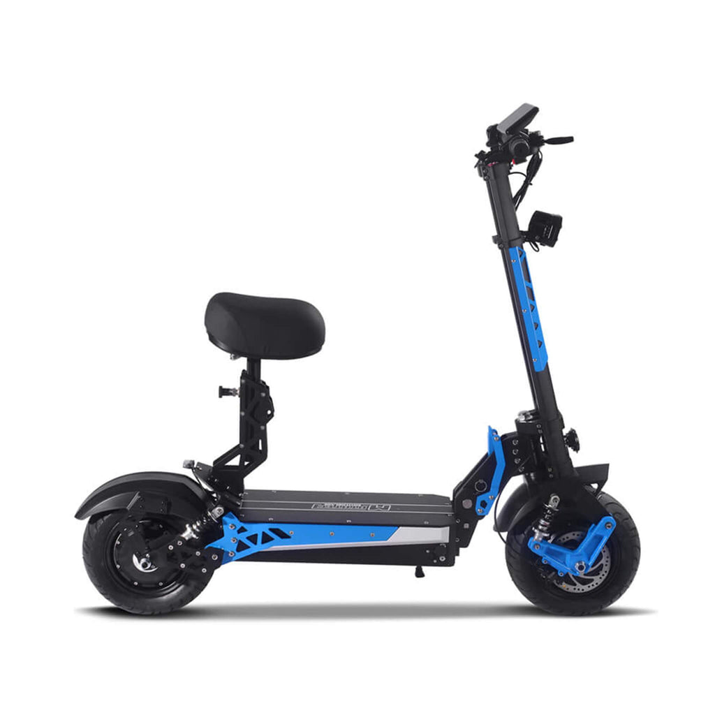 MotoTec Switchblade 60V/4000W Electric Lithium Scooter - Saksby Wholesale - Side Right View