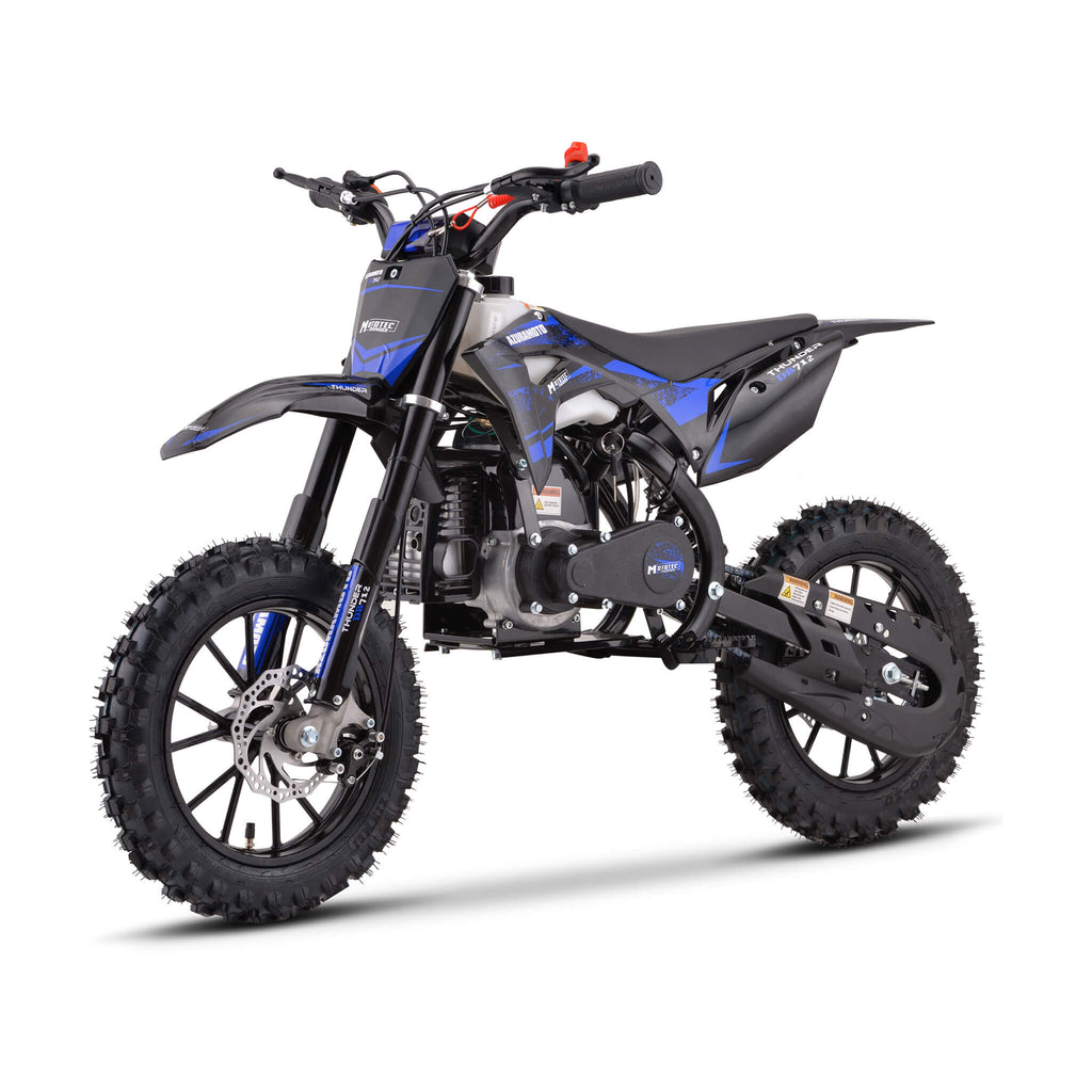 MotoTec Thunder 50CC 2-Stroke Kids Gas Dirt Bike (SAK37480)