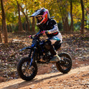 MotoTec Thunder 50CC 2-Stroke Kids Gas Dirt Bike (SAK37480)