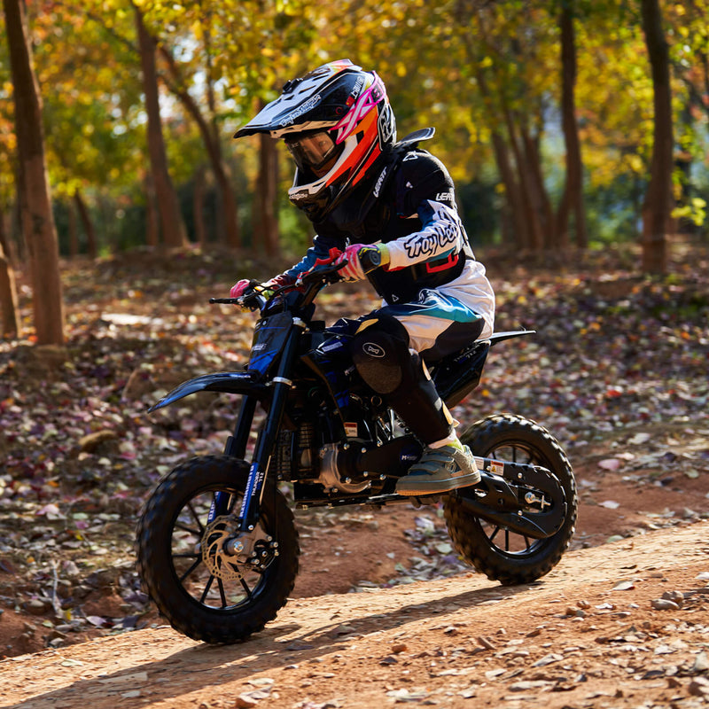 MotoTec Thunder 50CC 2-Stroke Kids Gas Dirt Bike (SAK37480)