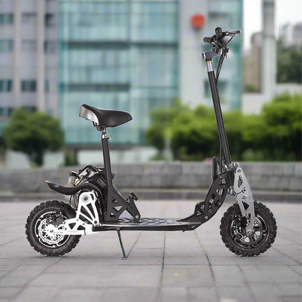 MotoTec Uberscoot 2X 50CC 2-Speed Gas Scooter - Saksby Wholesale - Lifestyle