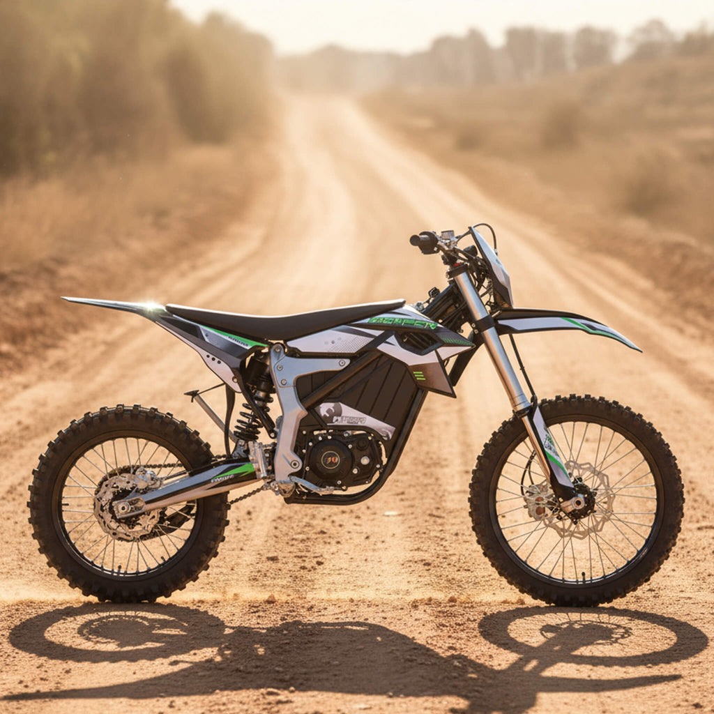 MotoTec Venom High-Performance 72V/12000W Electric Dirt Bike - Saksby Wholesale - Lifestyle