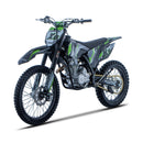 MotoTec X5 250CC 4-Stroke High-Performance Off-Road Gas Dirt Bike - Saksby Wholesale - Front Left View