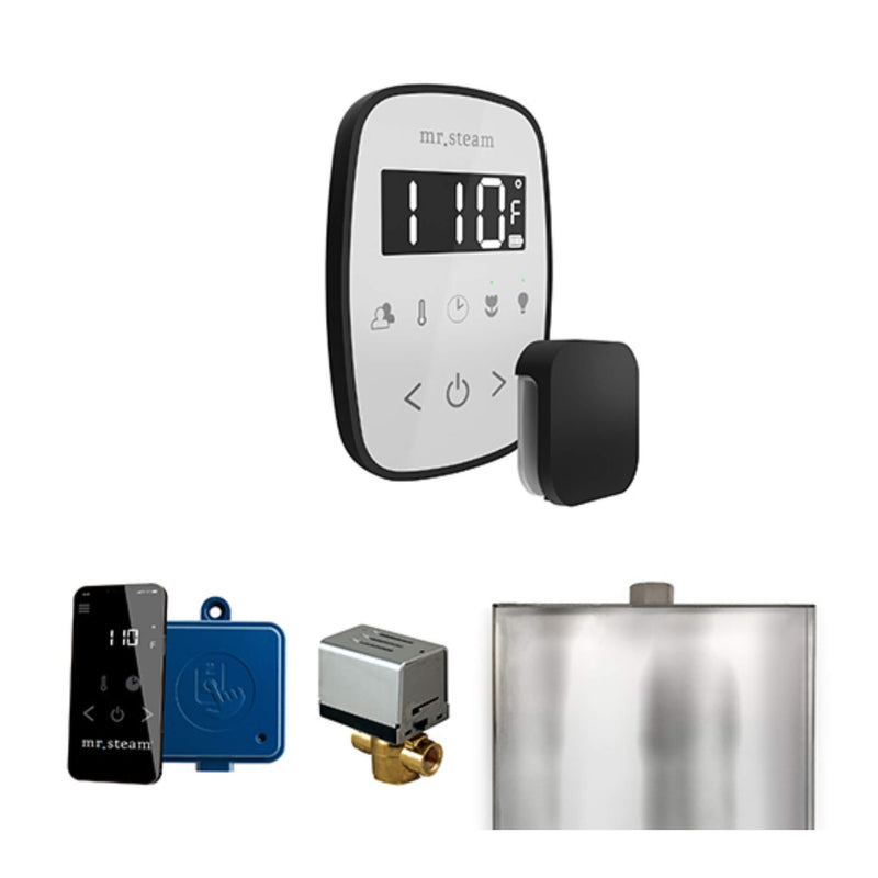 Mr.Steam ButlerFlex Steam Shower Control Package w/ TempoFlex Control (SAK38129) - Saksby Wholesale - Matte Black View