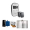 Mr.Steam ButlerFlex Steam Shower Control Package w/ TempoFlex Control and Aroma SteamHeads (SAK92375) - Saksby Wholesale - Satin Steel View