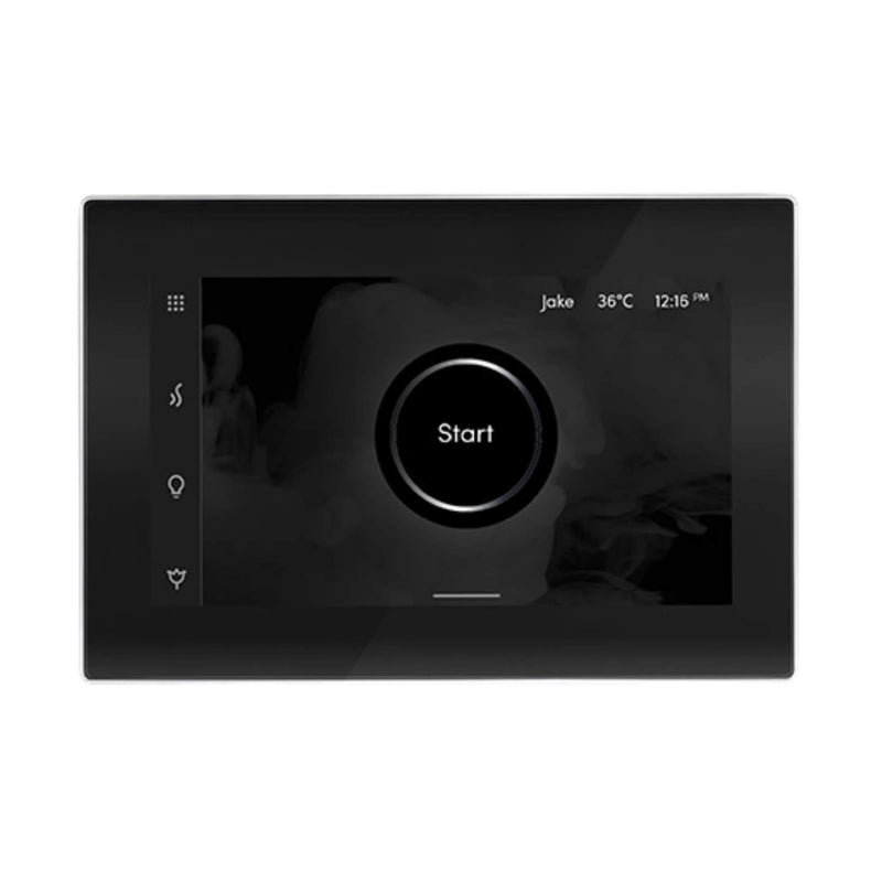 Mr.Steam iSteamX Steam Shower Control w/ Aroma SteamHead (SAK42217) - Saksby Wholesale - Front View