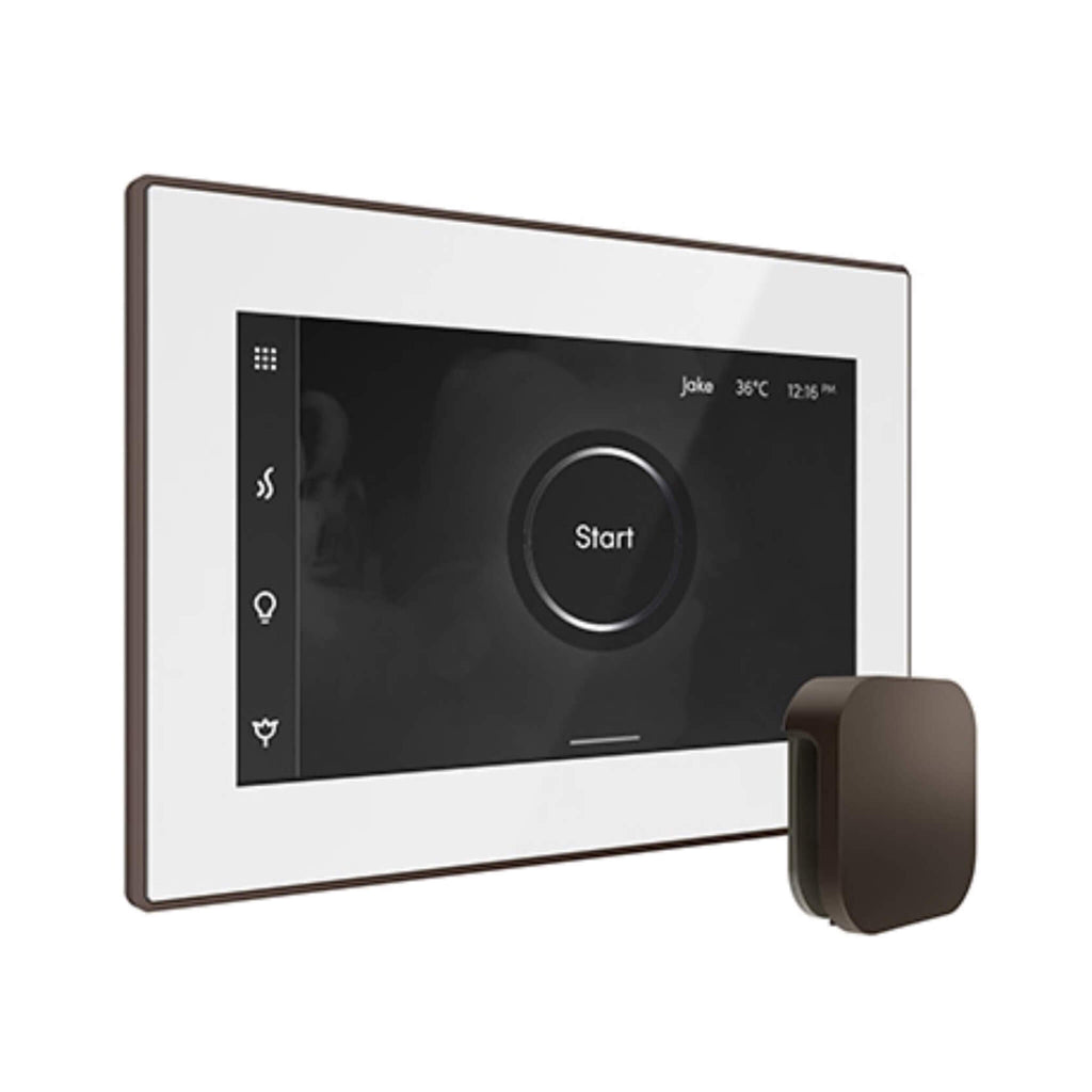 Mr.Steam iSteamX Steam Shower Control w/ Aroma SteamHead (SAK42217) - Saksby Wholesale - Oil Rubbed Bronze View