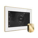 Mr.Steam iSteamX Steam Shower Control w/ Aroma SteamHead (SAK42217) - Saksby Wholesale - Polished Brass View