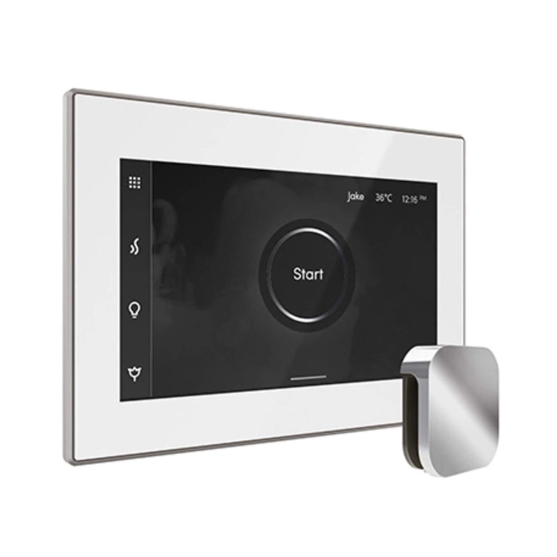 Mr.Steam iSteamX Steam Shower Control w/ Aroma SteamHead (SAK42217) - Saksby Wholesale - Polished Chrome View