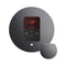 Mr.Steam iTempo Steam Shower Control w/ Aroma Designer Finish SteamHead (SAK92152) - Brilliant Black View