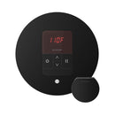 Mr.Steam iTempo Steam Shower Control w/ Aroma Designer Finish SteamHead (SAK92152) - Matte Black View