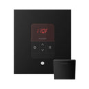 Mr.Steam iTempo Steam Shower Control w/ Aroma Designer Finish SteamHead (SAK92152) - Matte Black View