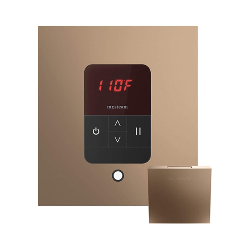 Mr.Steam iTempo Steam Shower Control w/ Aroma Designer Finish SteamHead (SAK92152) - Nouveau Bronze View